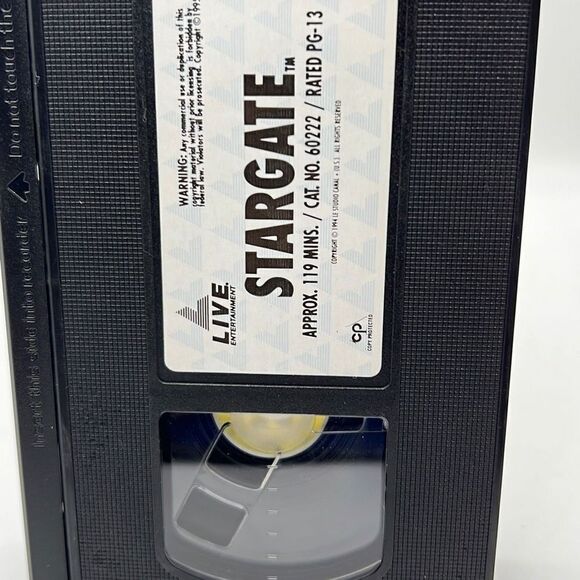 Stargate (VHS, 1995) Vintage Kurt Russell James Spader. (VB1) - Picture 3 of 3